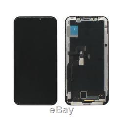 For iPhone x 10 Black LCD Touch Screen Display Digitizer Assembly Replacement