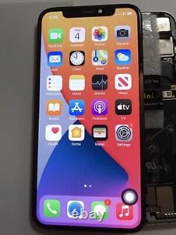 Genuine OEM Refurbished Black iPhone X OLED Screen Replacement Good Condition