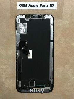 Genuine OEM iPhone X Black Digitizer & LCD Screen Display Replacement EXCELLENT