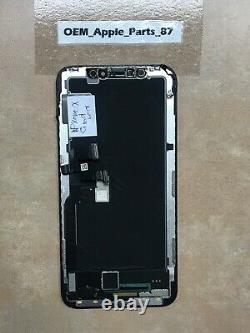 Genuine OEM iPhone X Black Digitizer & LCD Screen Display Replacement GOOD