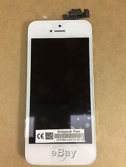 Genuine Quality Replacement Lcd Touch Screen For Original iPhone 5 White Full