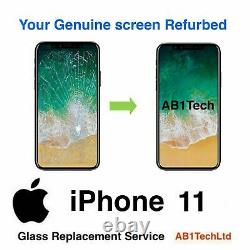 IPHONE 11,11pro, 11pro max SCREEN BROKEN TOP GLASS REPLACEMENT REPAIR SERVICE