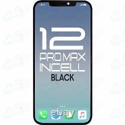IPhone 12 Pro Max Incell Black LCD Display Touch Screen Digitizer Replacement