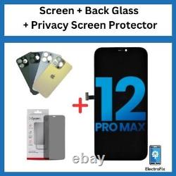 IPhone 12 Pro Max Screen and Back Glass Replacement Repair Service