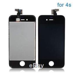 IPhone 4S Black Replacement Full Front Screen LCD and Digitizer & Set Of Too