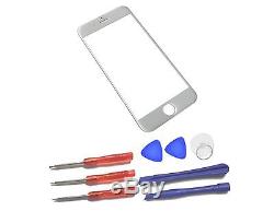 IPhone 6 4.7 White Front Outer Screen Glass Cover Replacement +Tools