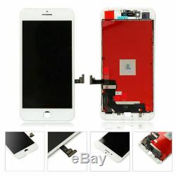 IPhone 8 Plus LCD Display Touch Screen Digitizer Replacement+Frame White