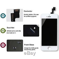 IPhone Tablets Plus LCD Screen Replacement 5.5 White Display Touch Digitizer 7