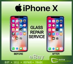 IPhone X Cracked Screen Glass Repair Replacement Mail In Service