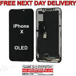 IPhone X OLED Screen LCD Touch Display Assembly Replacement UK STOCK