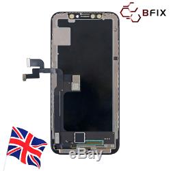 IPhone X Screen OLED replacement Premium Quality Soft, with frame adhesive