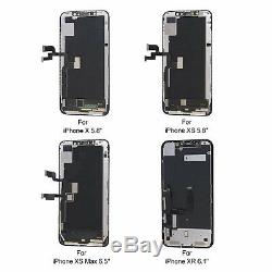 IPhone X XR Xs Max OLED LCD Display Touch Screen Digitizer Assembly Replacement