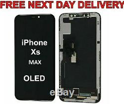 IPhone XS MAX OLED Screen LCD Touch Display Assembly Replacement Black UK STOCK