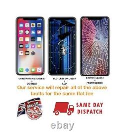 IPhone XS MAX screen replacement service / OLED For Lcd Same Say Repair