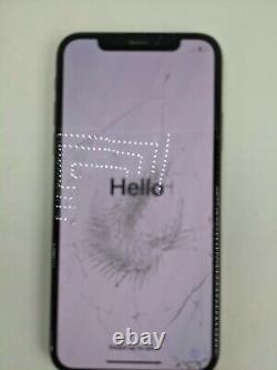 IPhone Xs 64GB Gold Cracked Front Screen Need Replacement Carrier Unlocked A1920