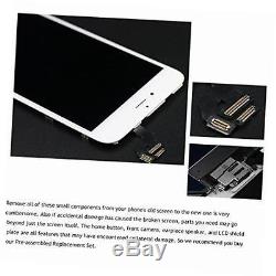 Iphone 6s plus screen replacement white full assembly 3d touch lcd digitizer