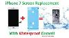Iphone 7 Screen Replacement With Waterproof Garanti Hd