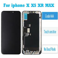 LCD Display Screen Digitizer Assembly For iPhone X XR XS MAX OLED Replacement