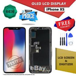 LCD OLED 3D Touch Screen Digitizer Assembly For Apple iPhone XS Replacement