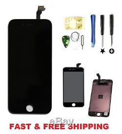 LCD Touch Screen Digitizer Assembly Replacement iPhone 6 4.7 inch Tool Kit Black