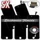 Lot Of 5x Lcd Screen Replacement Digitizer Glass Assembly For Iphone 6plus Black
