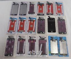 Lot 18 Iphone 6 Plus LCD Digitizer Screen Replacement Lot Black White