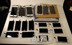 Lot of 26 Apple iPhone/iPad replacement screen with lcd & digitizer