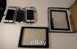 Lot of 26 Apple iPhone/iPad replacement screen with lcd & digitizer