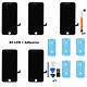 Lot X5 Iphone 7 3d Lcd Lens Touch Screen Digitizer Assembly Replacement Black