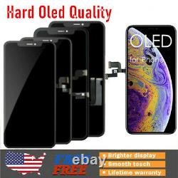 New Apple iPhone 10 X XS Max 11 Pro Hard OLED Display Touch Screen Replacement