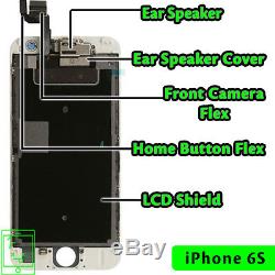 New Apple iPhone 6S LCD Display+Touch Screen Assembly Replacement WithFRONT CAMERA