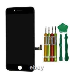 New Jet Black Iphone 7+ Plus 5.5 Replacement Touch Screen Assembly With Tools