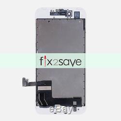 New White iPhone 7 LCD Lens Display Touch Screen Digitizer Assembly Replacement