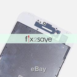 New White iPhone 7 LCD Lens Display Touch Screen Digitizer Assembly Replacement