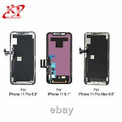 New iPhone 11 11 12 Pro Max OLED LCD Display Touch Screen Digitizer Replacement