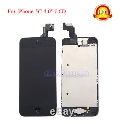 OEM For Apple iPhone 5C LCD Touch Screen Display Digitizer Replace Black +Button