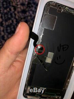 OEM Original Apple iPhone X LCD Screen Replacement Black NOT REFURBISHED BADFLEX