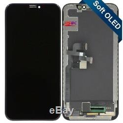 OEM Quality Premium OLED Soft Display Screen Digitizer Replacement For iPhone X