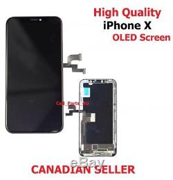 OEM Soft OLED Display Touch Screen Digitizer Assembly Replacement for iPhone X