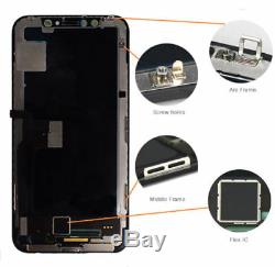 OEM iPhone X 10 Touch Screen LCD Display 3D Digitizer Assembly Replacement Black