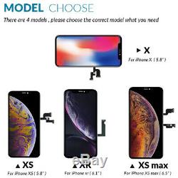 OEM iPhone X XR XS Max 11 Pro XS LCD Display Touch Screen Digitizer Replacement