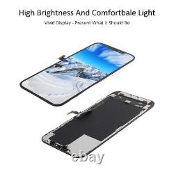 OLED For iPhone 12 Pro Max 6.7 LCD Display Touch Screen Replacement Frame Parts