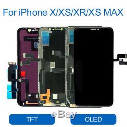 OLED For iPhone X XR XS MAX LCD Display Touch Screen Digitizer Replacement TFT