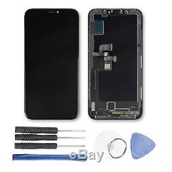 OLED LCD Display Touch Screen Digitizer with Bracket Replacement For iPhone X 10