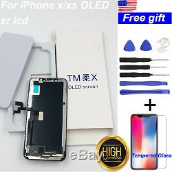 OLED iPhone X/XS/XR LCD Display Touch Screen Digitizer Assembly Replacement Part