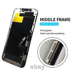 RJ For Iphone 12 PRO Soft OLED Display LCD Touch Screen Digitizer Replacement US