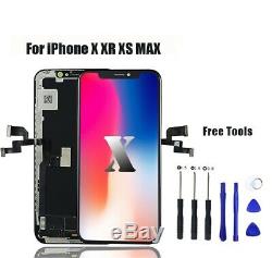 Replace For iphone X XS XR XS MAX LCD Display 3D Touch Screen Digitizer Assembly