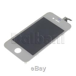 Replacement LCD Touch Screen Digitizer Glass Assembly for iPhone 4G White 10pcs