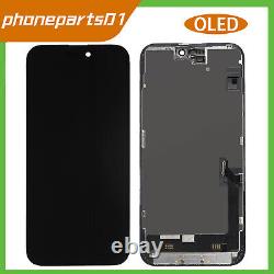 Soft OLED Display LCD Touch Screen Replacement Assembly Part For iPhone 15 Plus