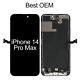 Soft Oled For Iphone 14 Pro Max Lcd Display Touch Screen Digitizer Replacement